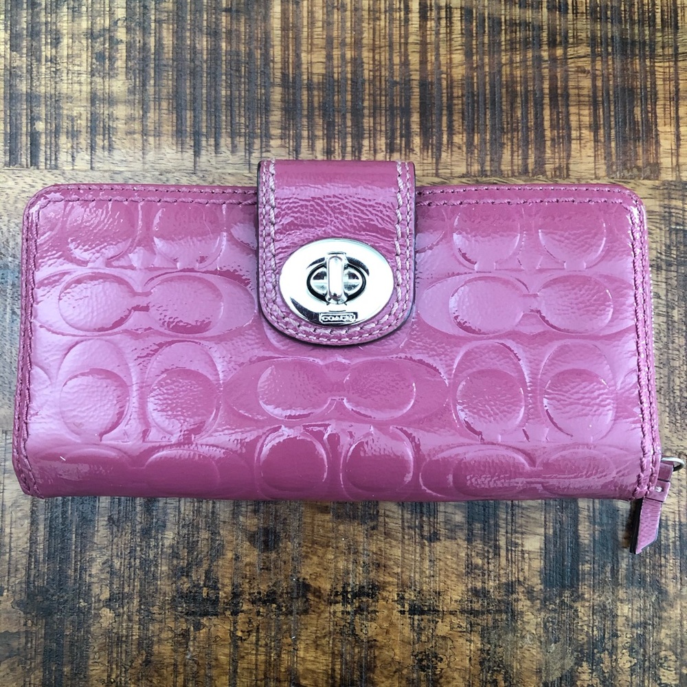 Coach Wallet Hot Pink
